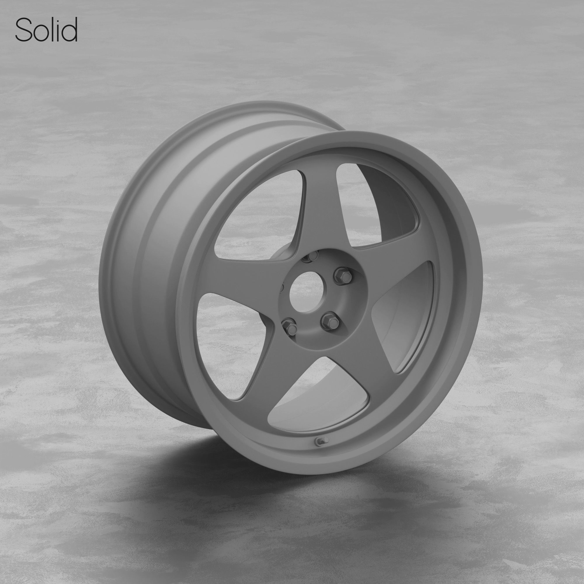 Desmond RegaMaster EVO Wheel 3D Model 3D model_3