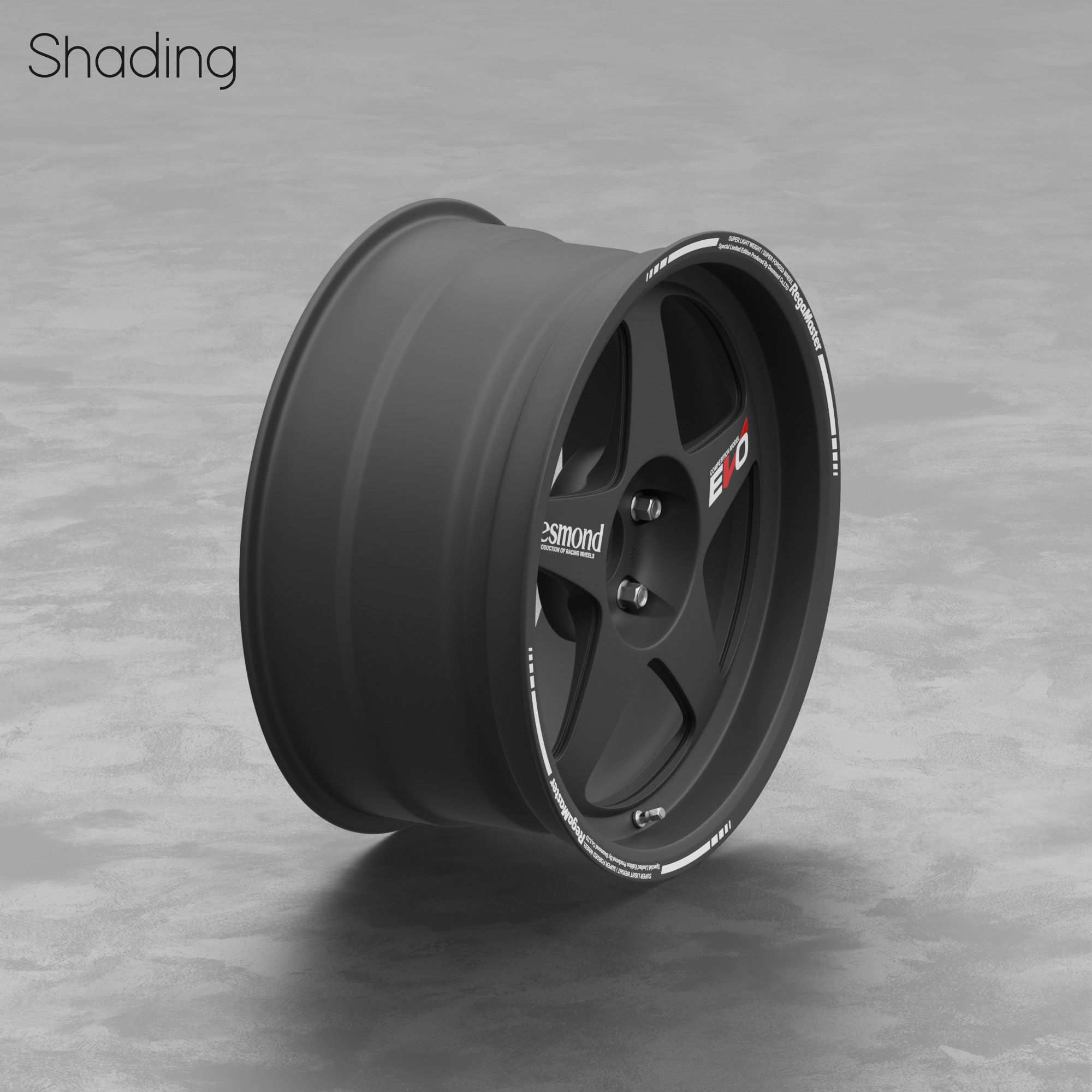 Desmond RegaMaster EVO Wheel 3D Model 3D model_6