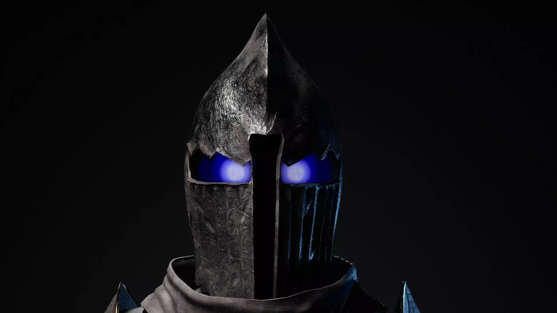 Undead Knight Low Poly Game Model Low-poly 3D model