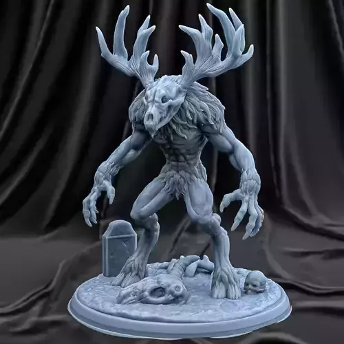 wendigo 3D print model