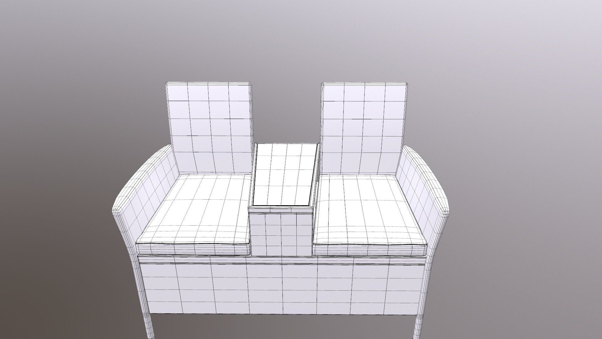 Garden Furniture 3D model_9