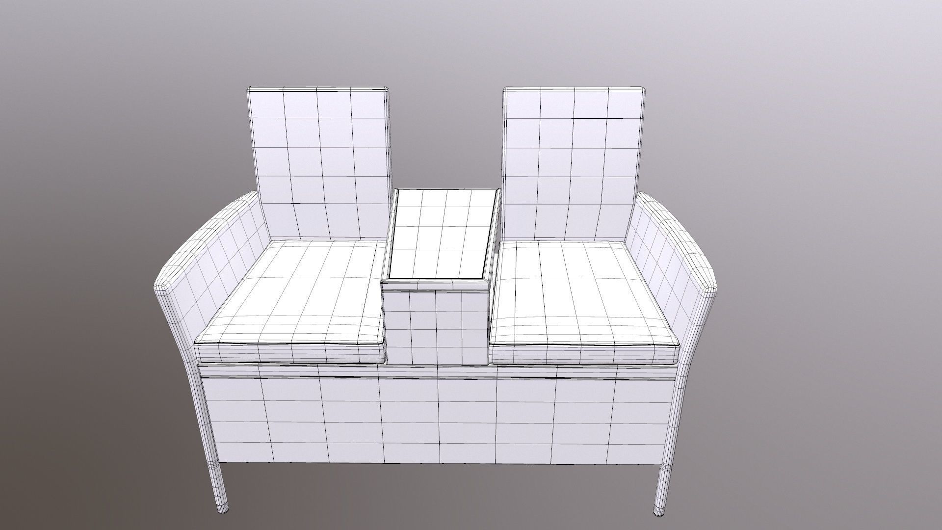 Garden Furniture 3D model_10