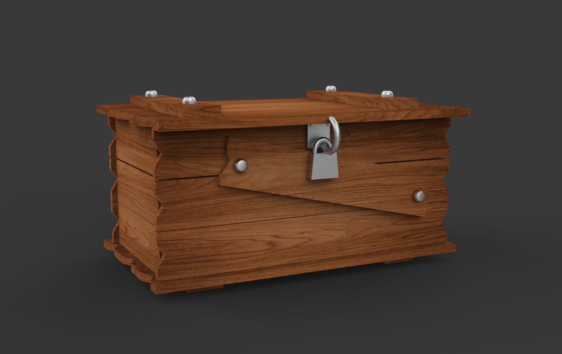 military walkie and create Low-poly 3D model_6