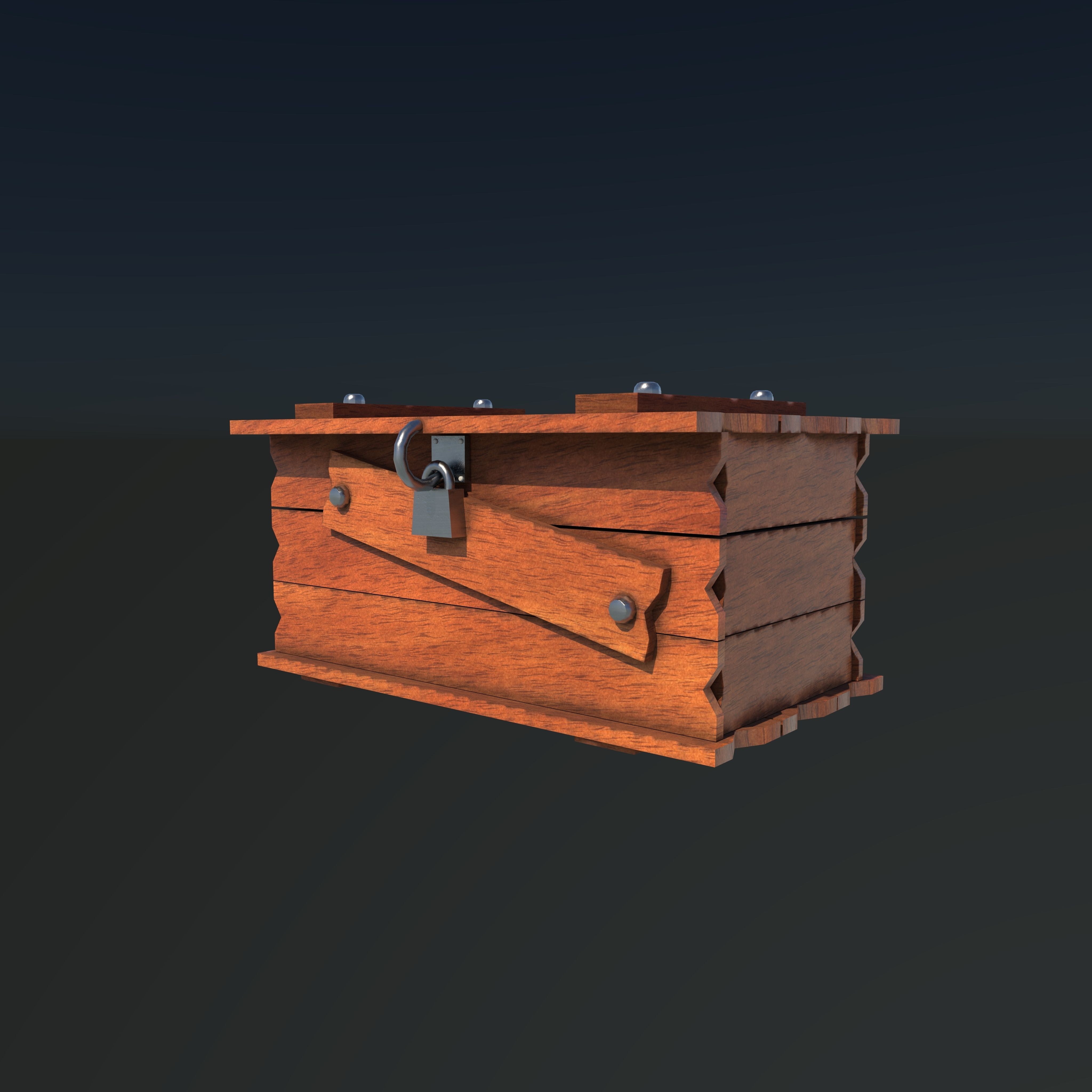 military walkie and create Low-poly 3D model_3