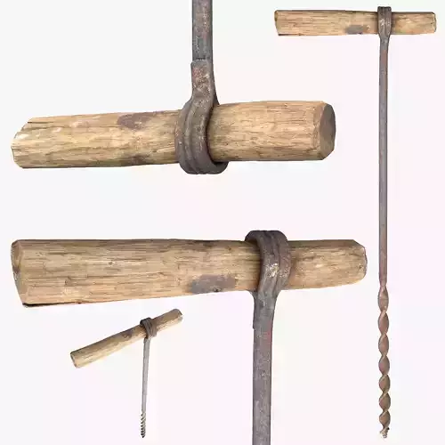 Auger drill Woodworking tool