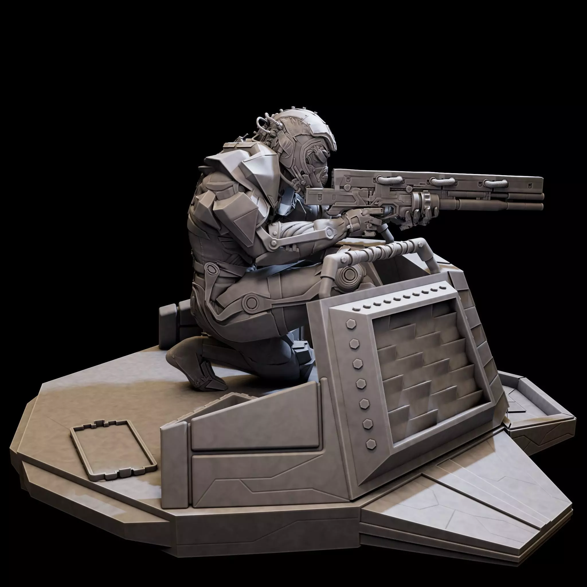 CosmoTrooper for 3d Print 3D print model