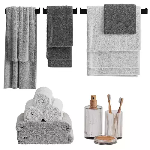 Bathroom Towel Set 11