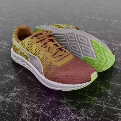 PUMA 3D SHOES - YELLOW