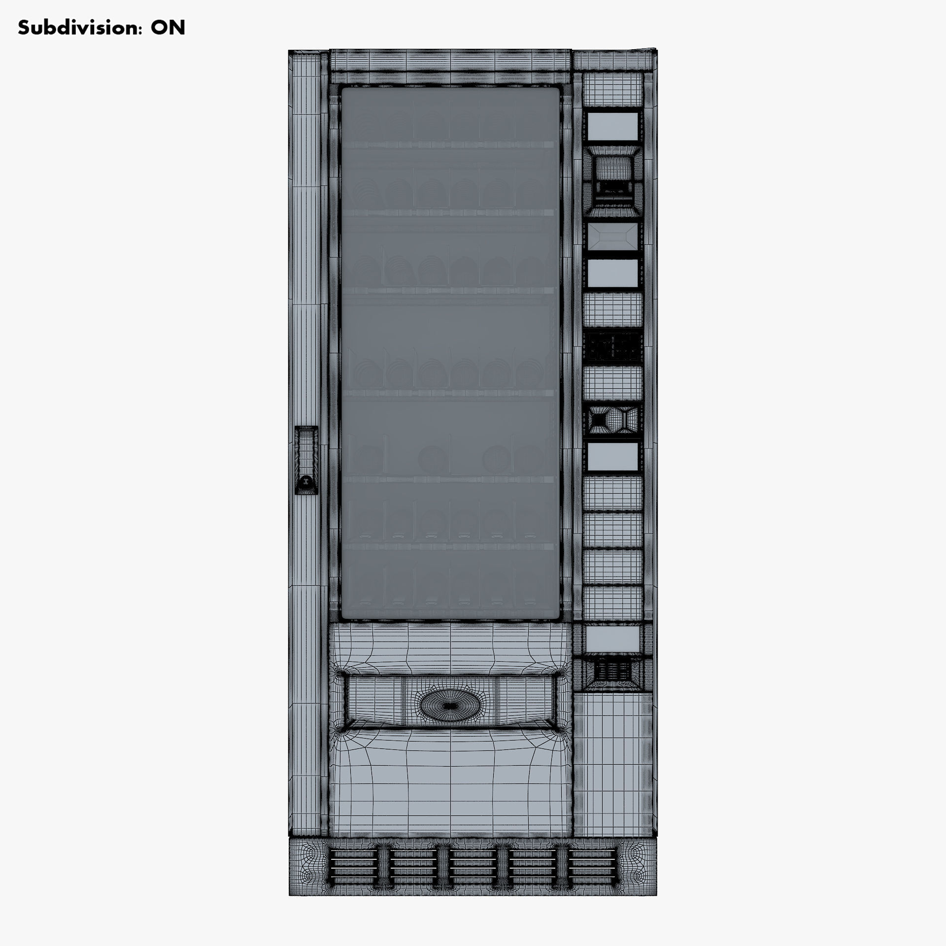 Snack Vending Machine Luce Eco M 1 3D model_19