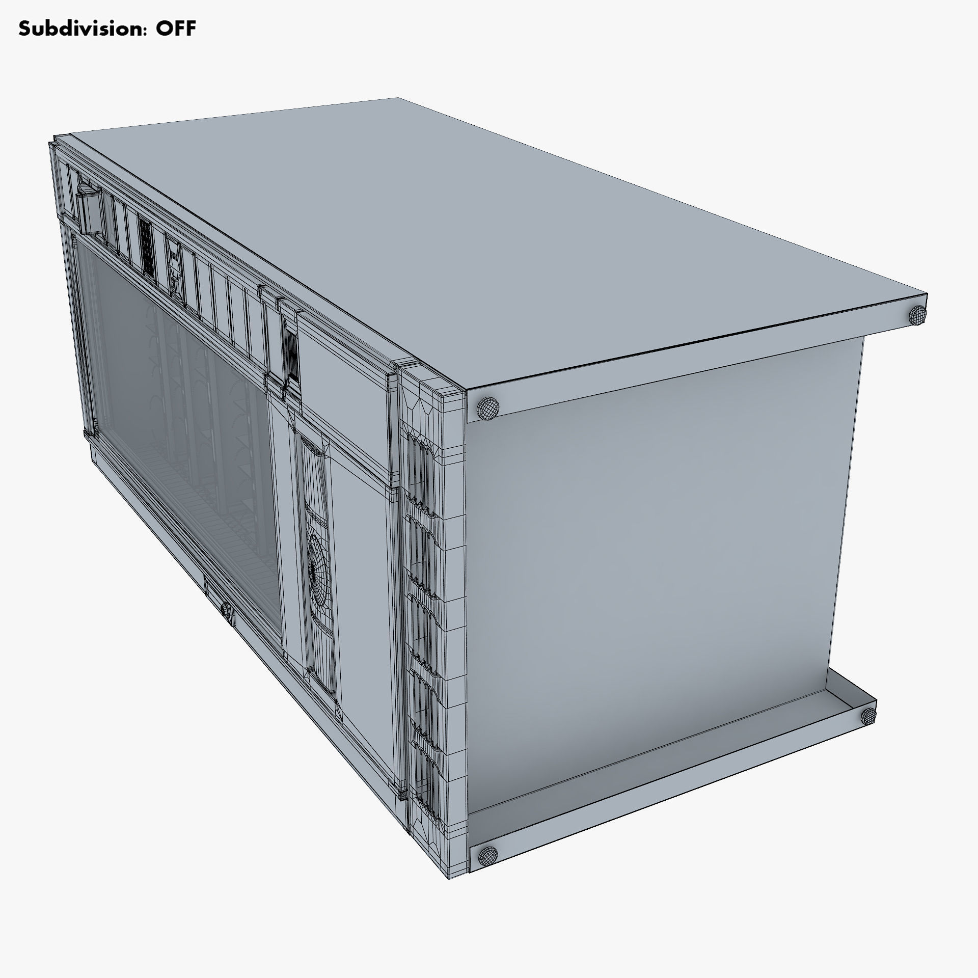 Snack Vending Machine Luce Eco M 1 3D model_32