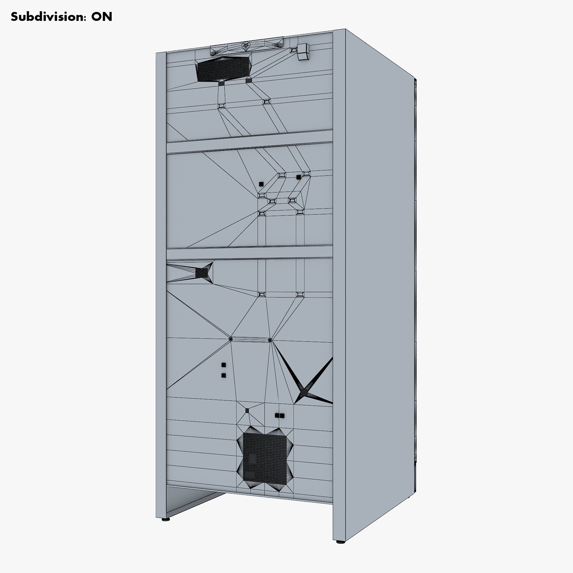 Snack Vending Machine Luce Eco M 1 3D model_13