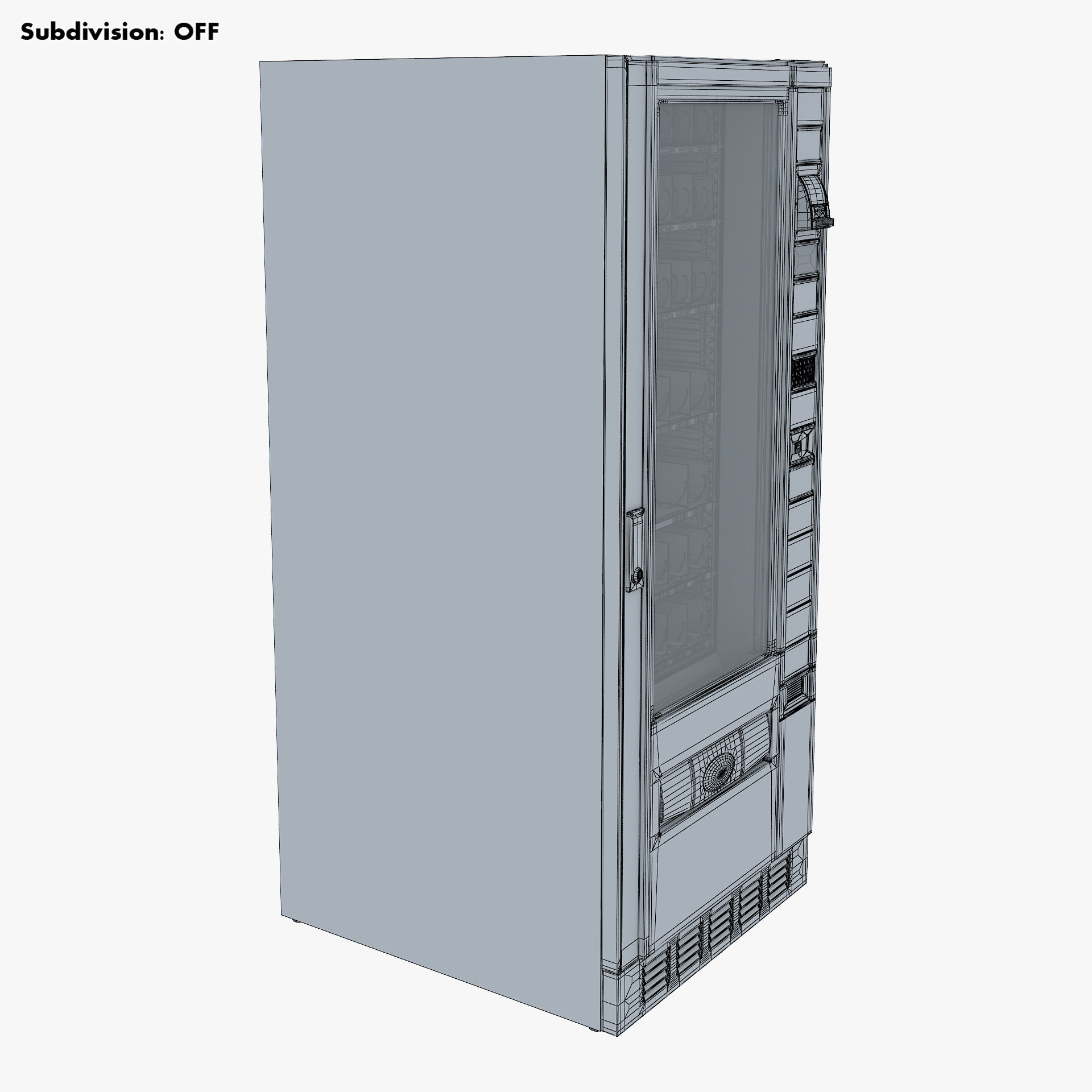 Snack Vending Machine Luce Eco M 1 3D model_16