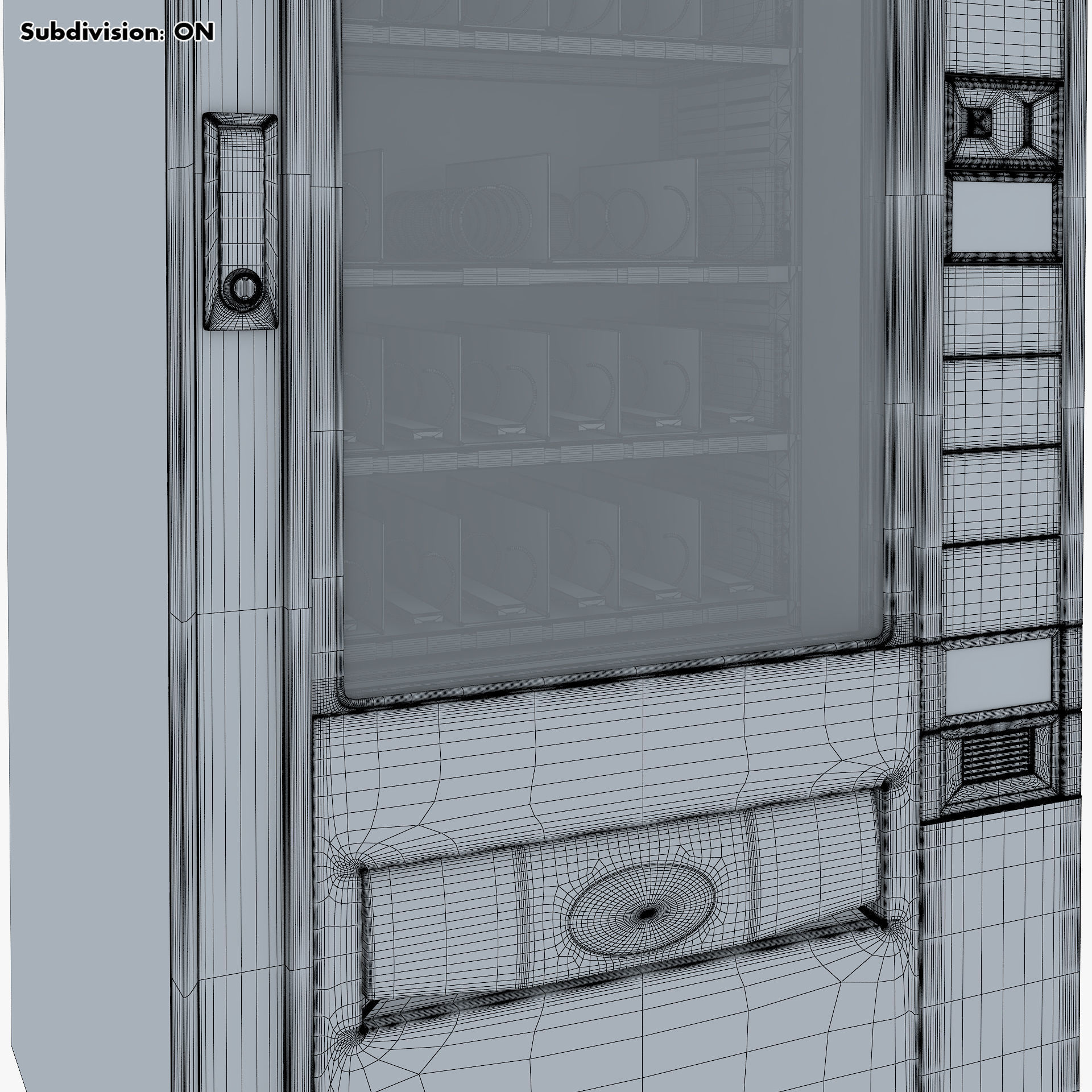 Snack Vending Machine Luce Eco M 1 3D model_27