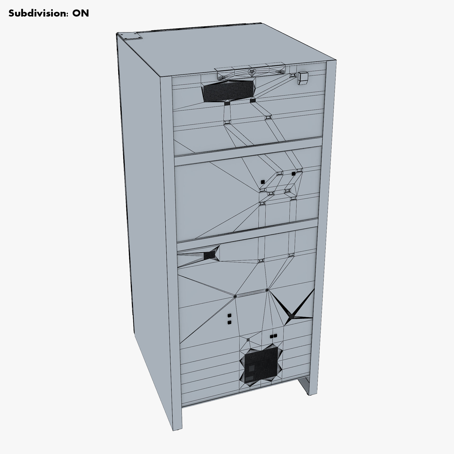 Snack Vending Machine Luce Eco M 1 3D model_17