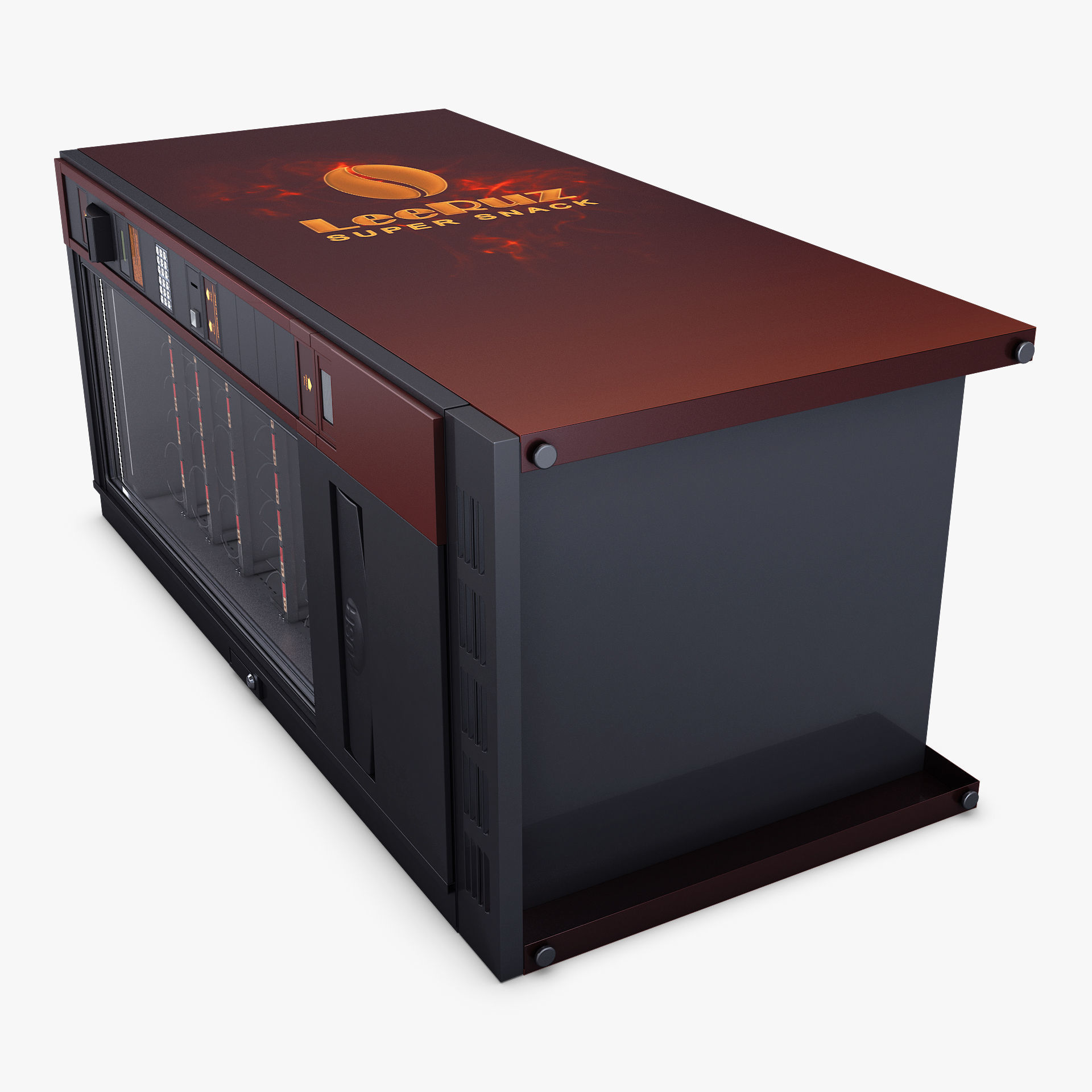 Snack Vending Machine Luce Eco M 1 3D model_10