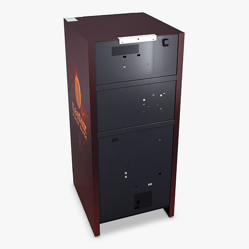 Snack Vending Machine Luce Eco M 1 3D model 4
