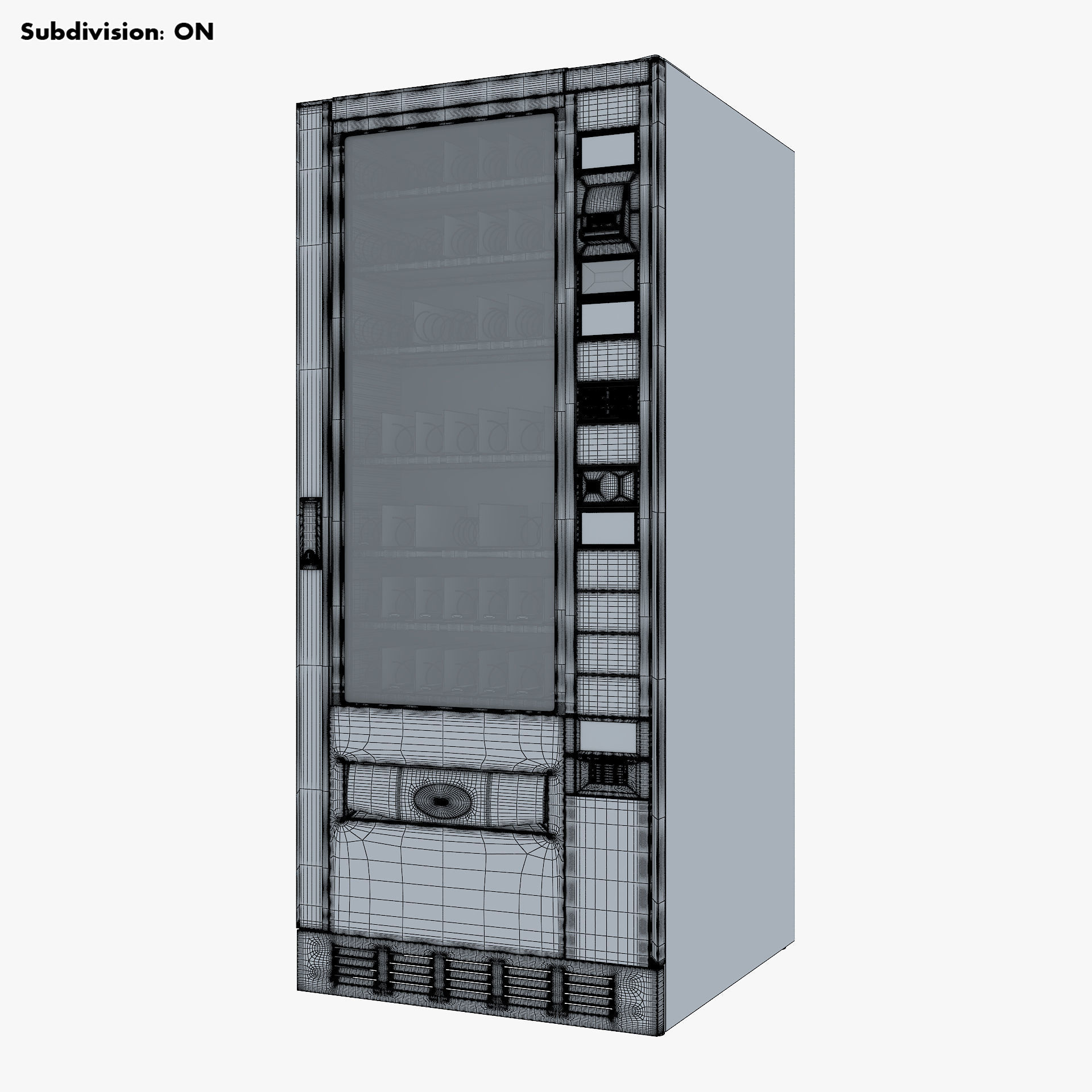 Snack Vending Machine Luce Eco M 1 3D model_11