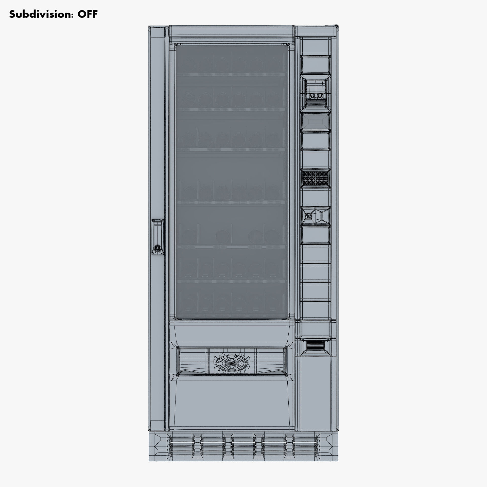 Snack Vending Machine Luce Eco M 1 3D model_20