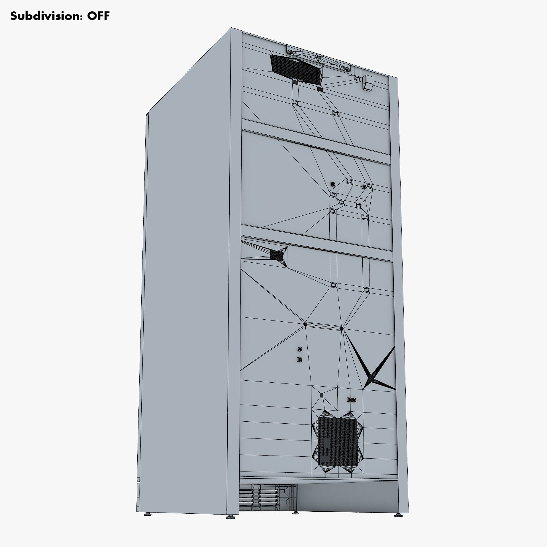 Snack Vending Machine Luce Eco M 1 3D model_24