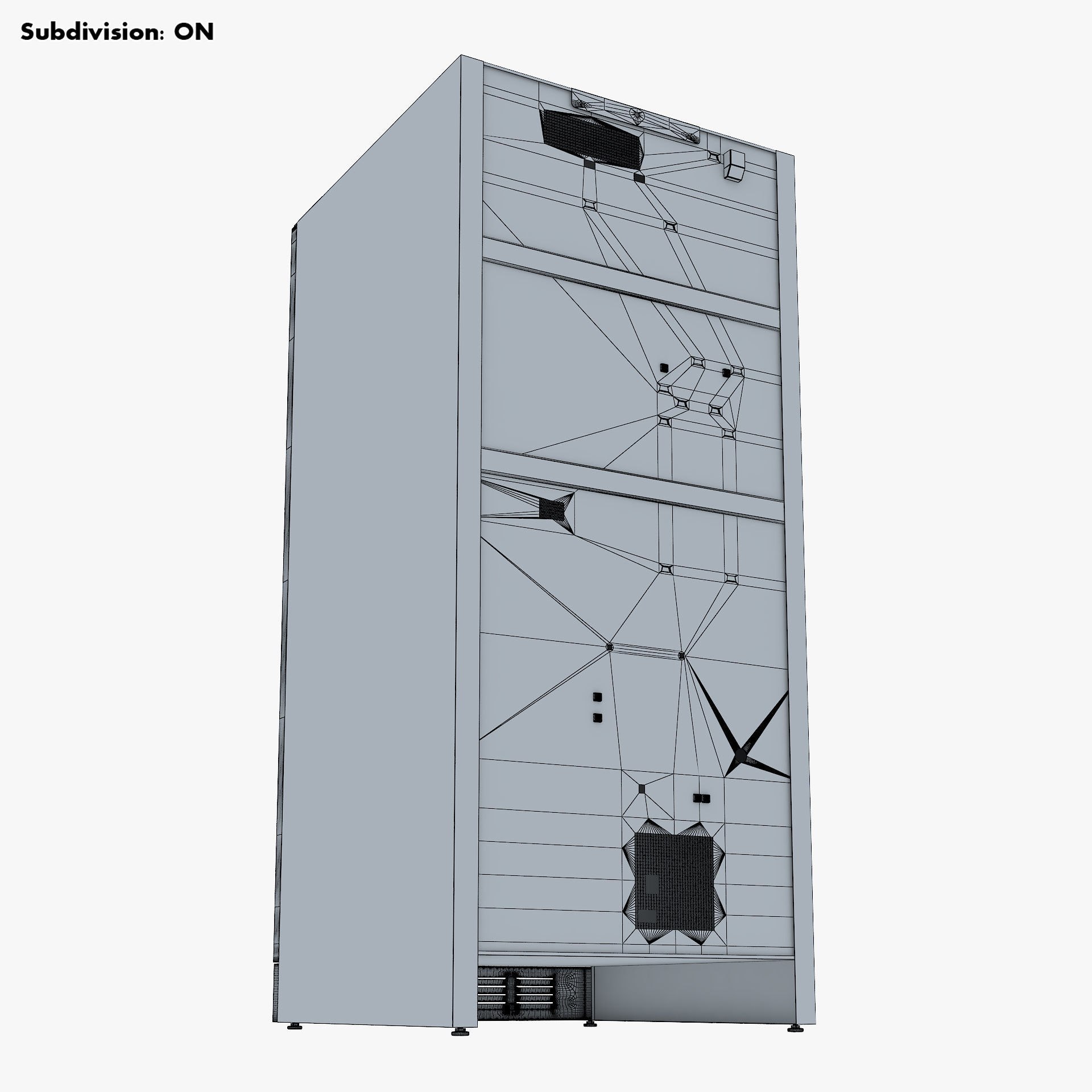 Snack Vending Machine Luce Eco M 1 3D model_23