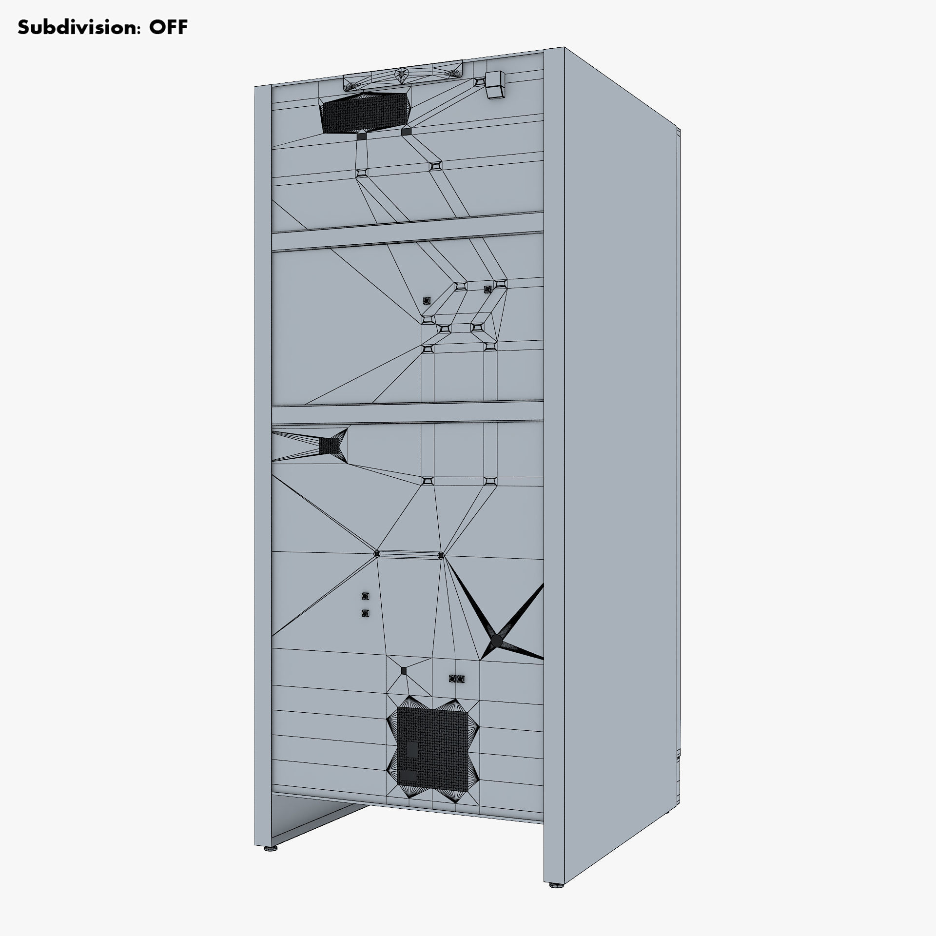 Snack Vending Machine Luce Eco M 1 3D model_14