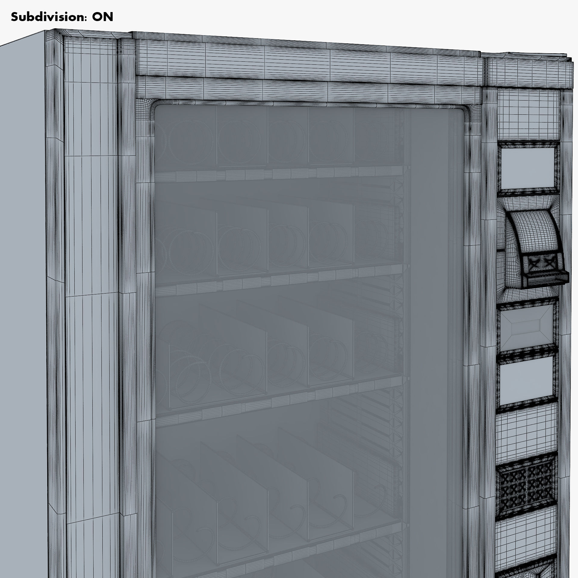 Snack Vending Machine Luce Eco M 1 3D model_25