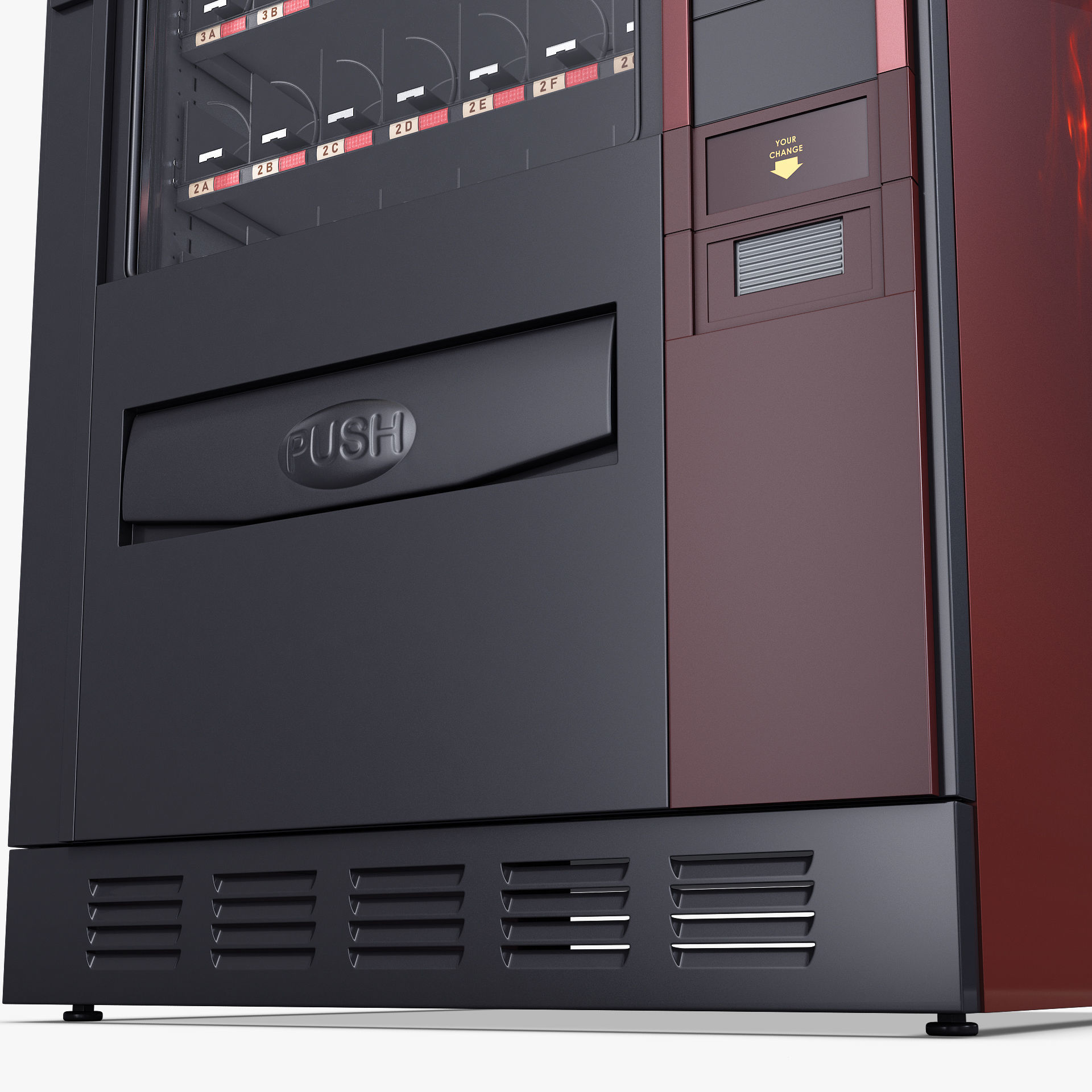 Snack Vending Machine Luce Eco M 1 3D model_9