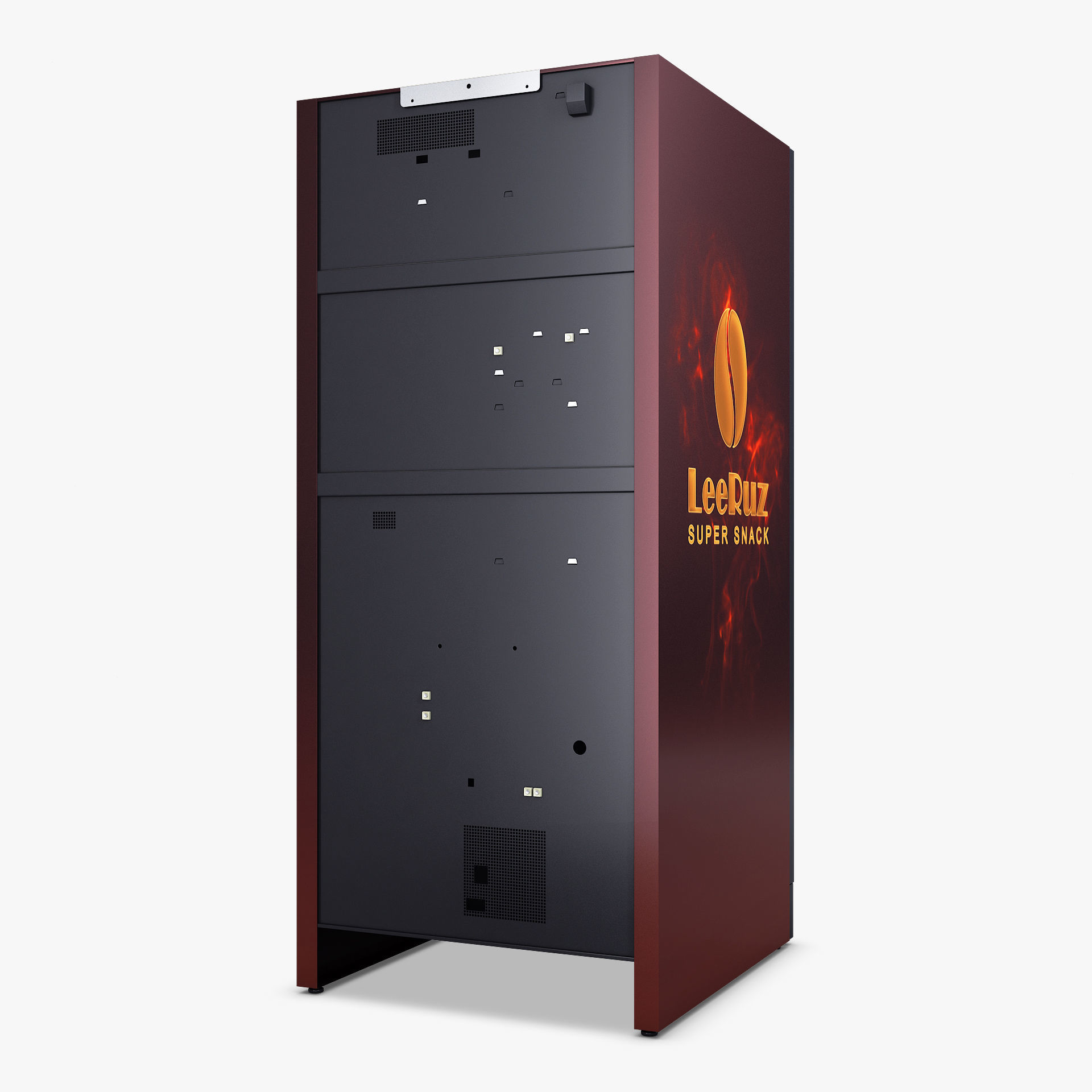 Snack Vending Machine Luce Eco M 1 3D model_1