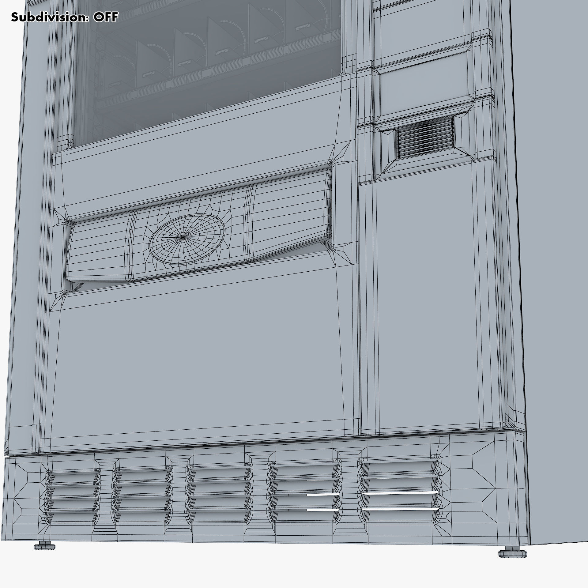 Snack Vending Machine Luce Eco M 1 3D model_30