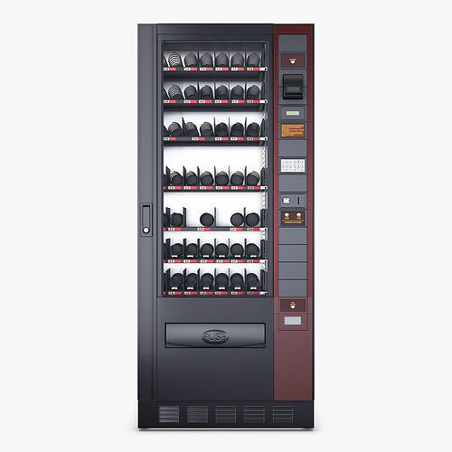 Snack Vending Machine Luce Eco M 1 3D model 5