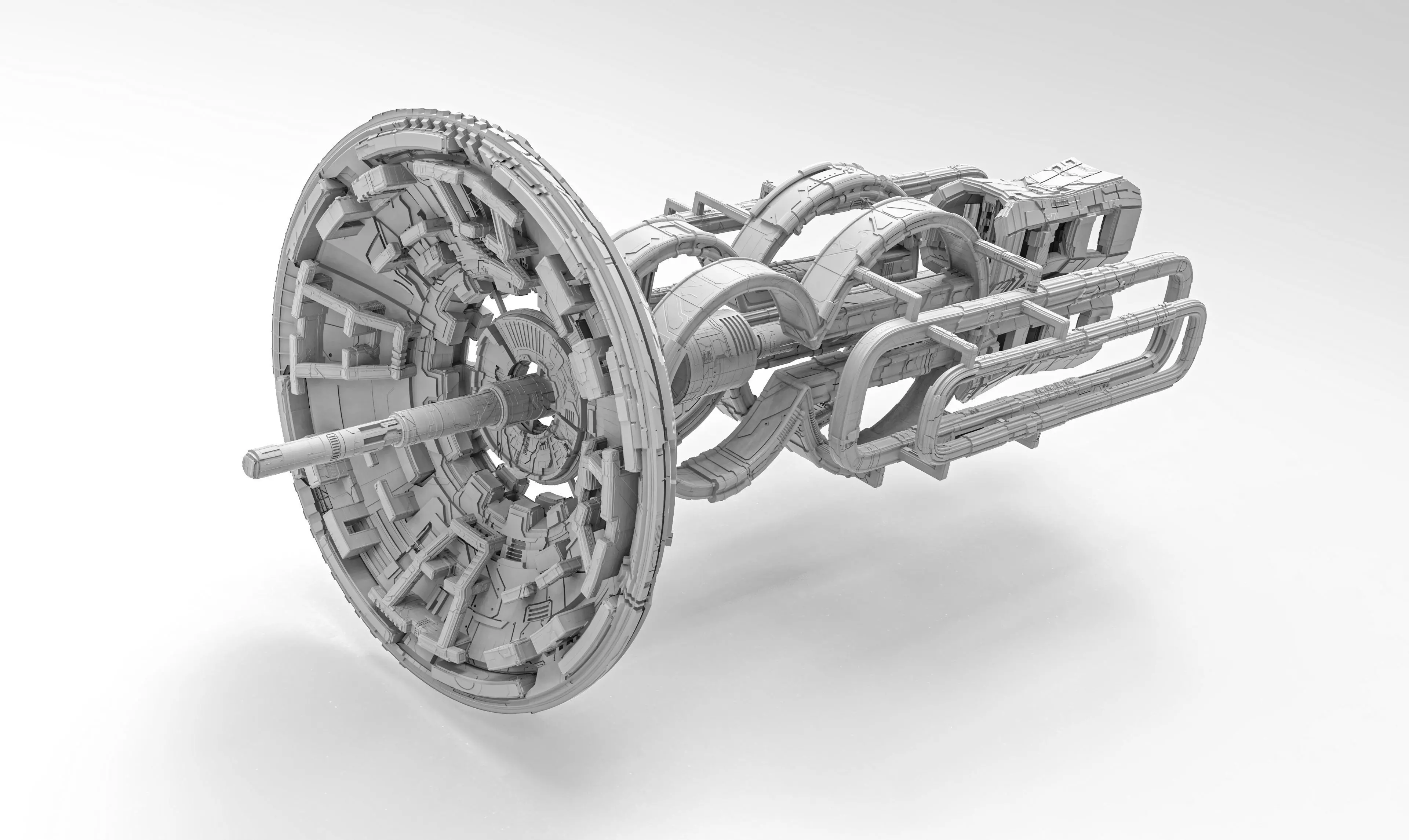 space equipment node 00216 3D model