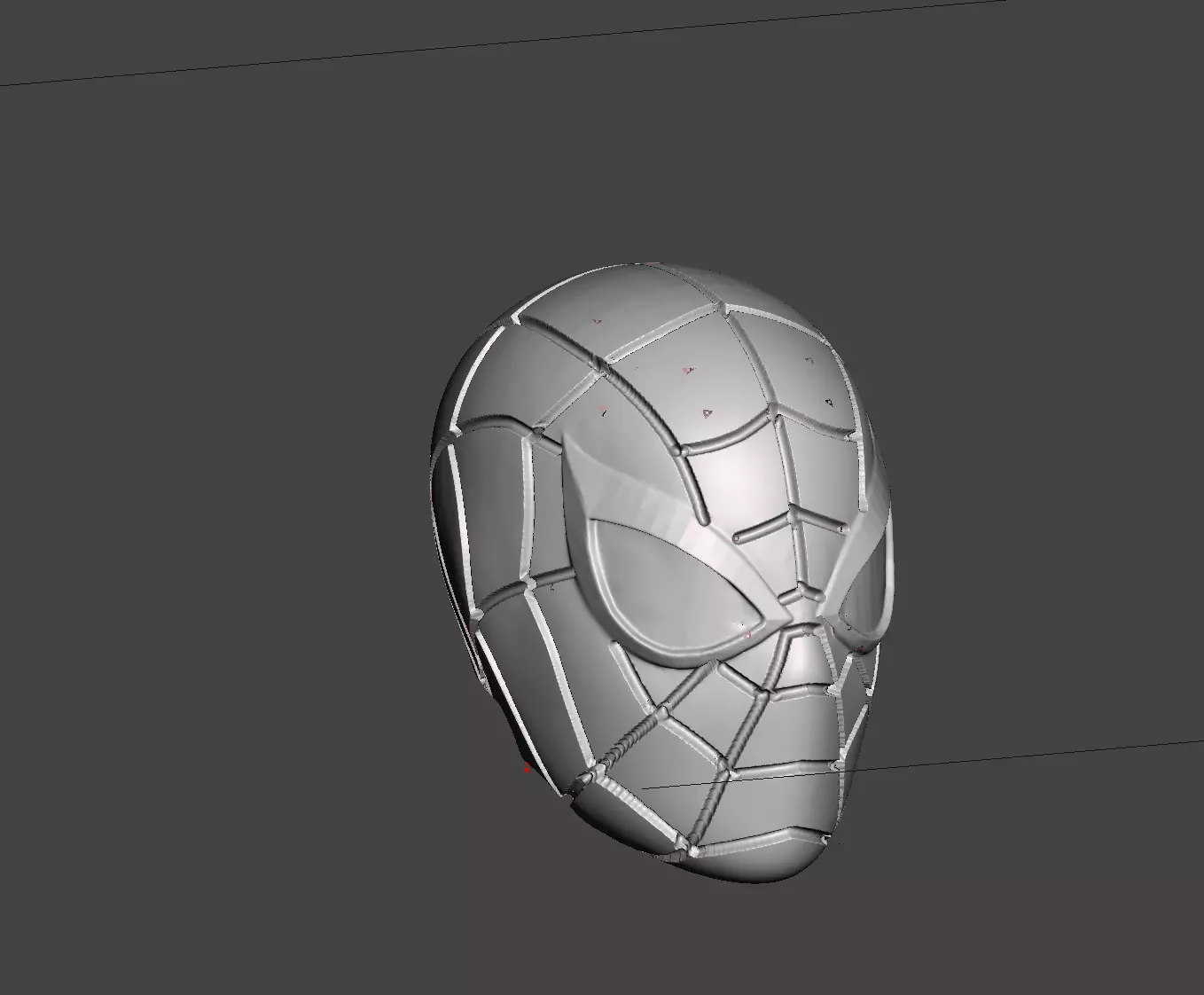 marvels spiderman headsculpt ps4 3D print model_0