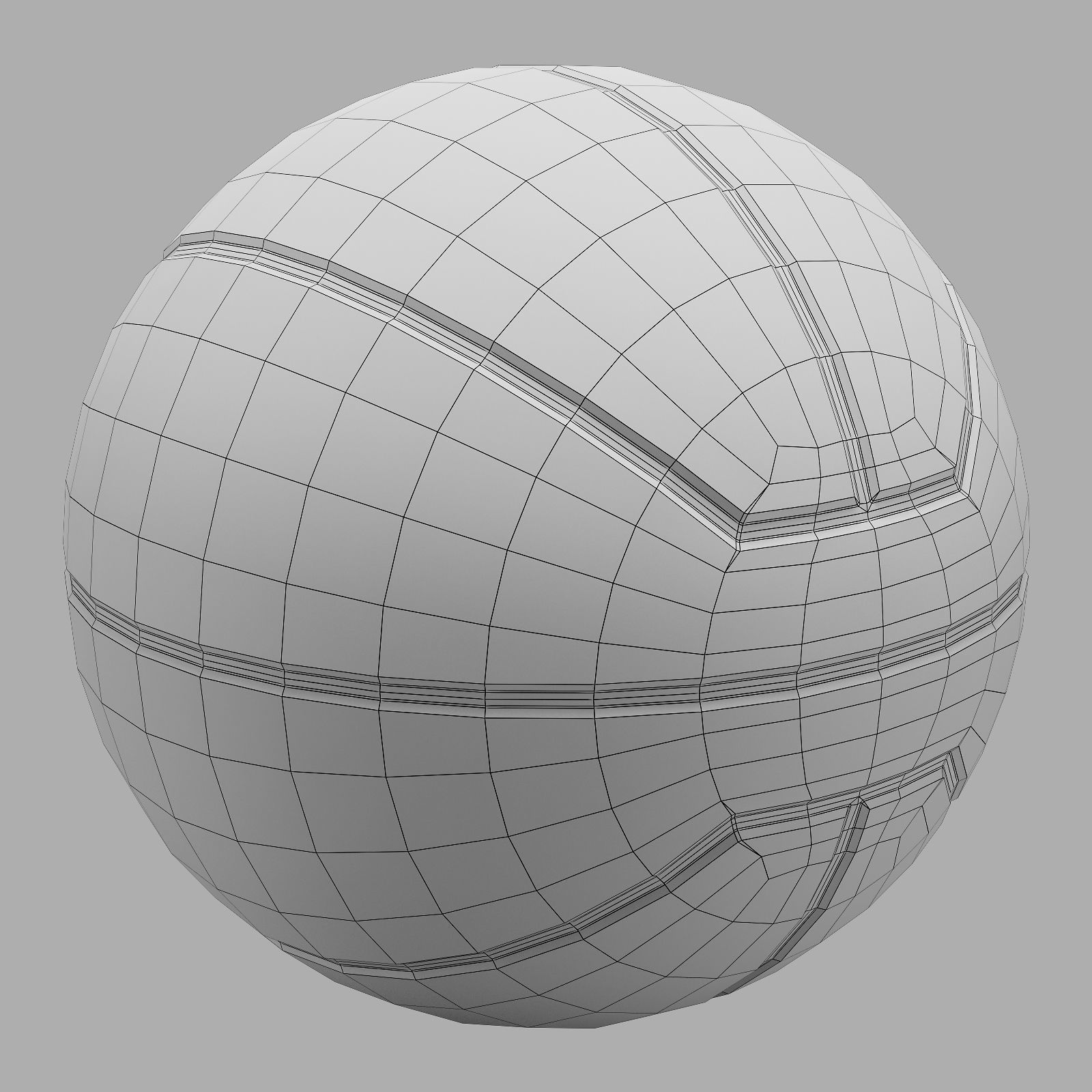 Basketball ball set 001 3D model_15