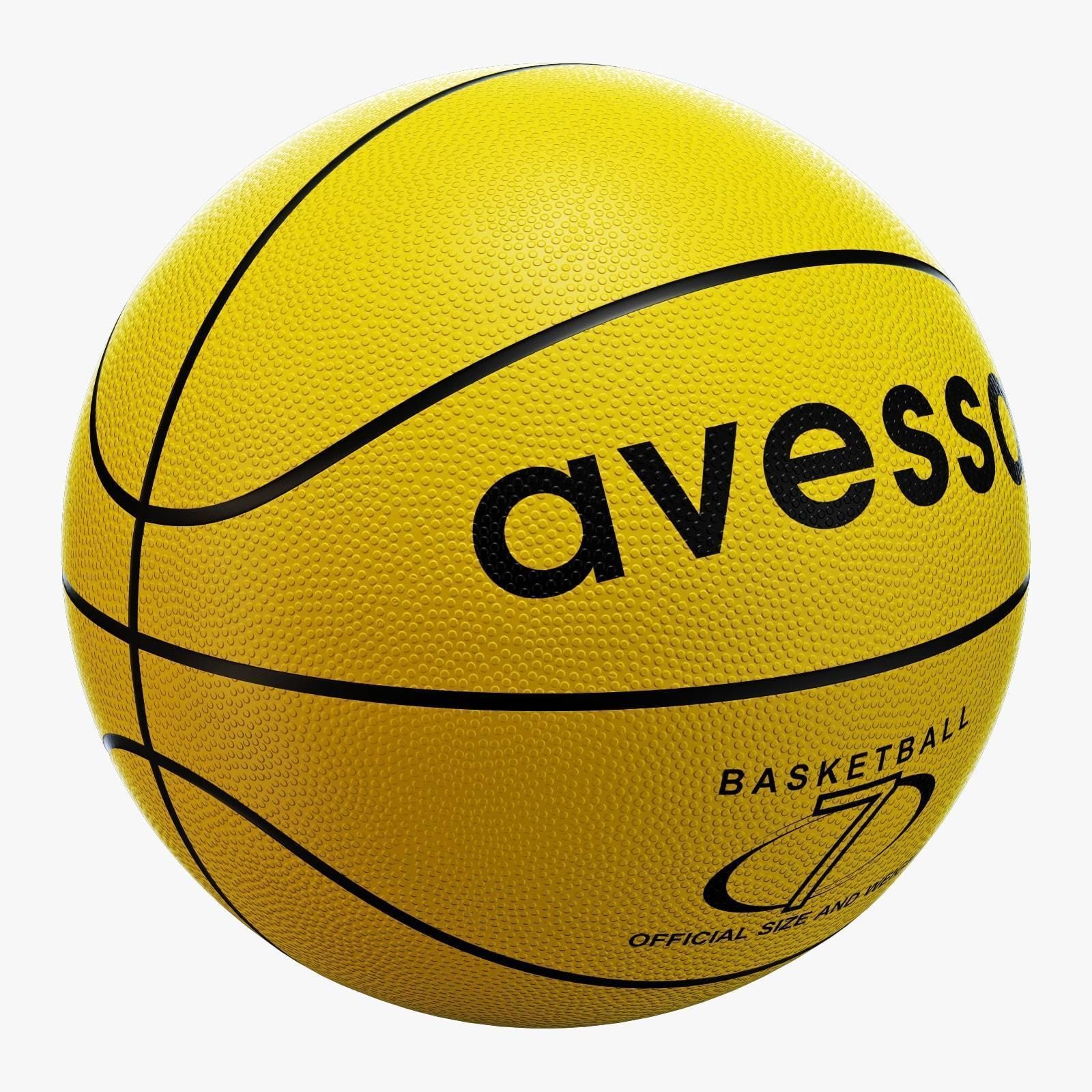 Basketball ball set 001 3D model_4