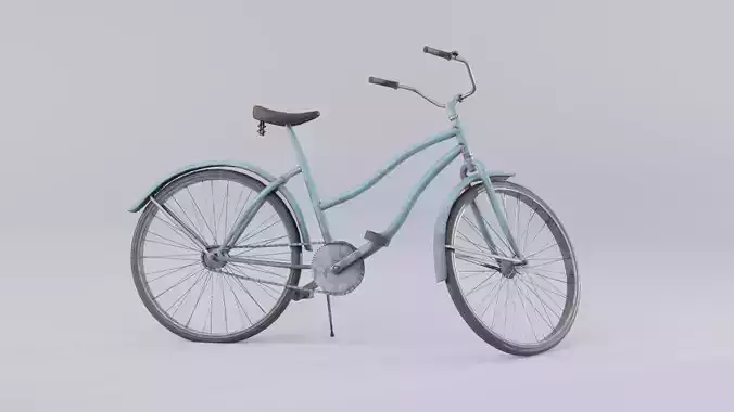 Vintage rusty bicycle