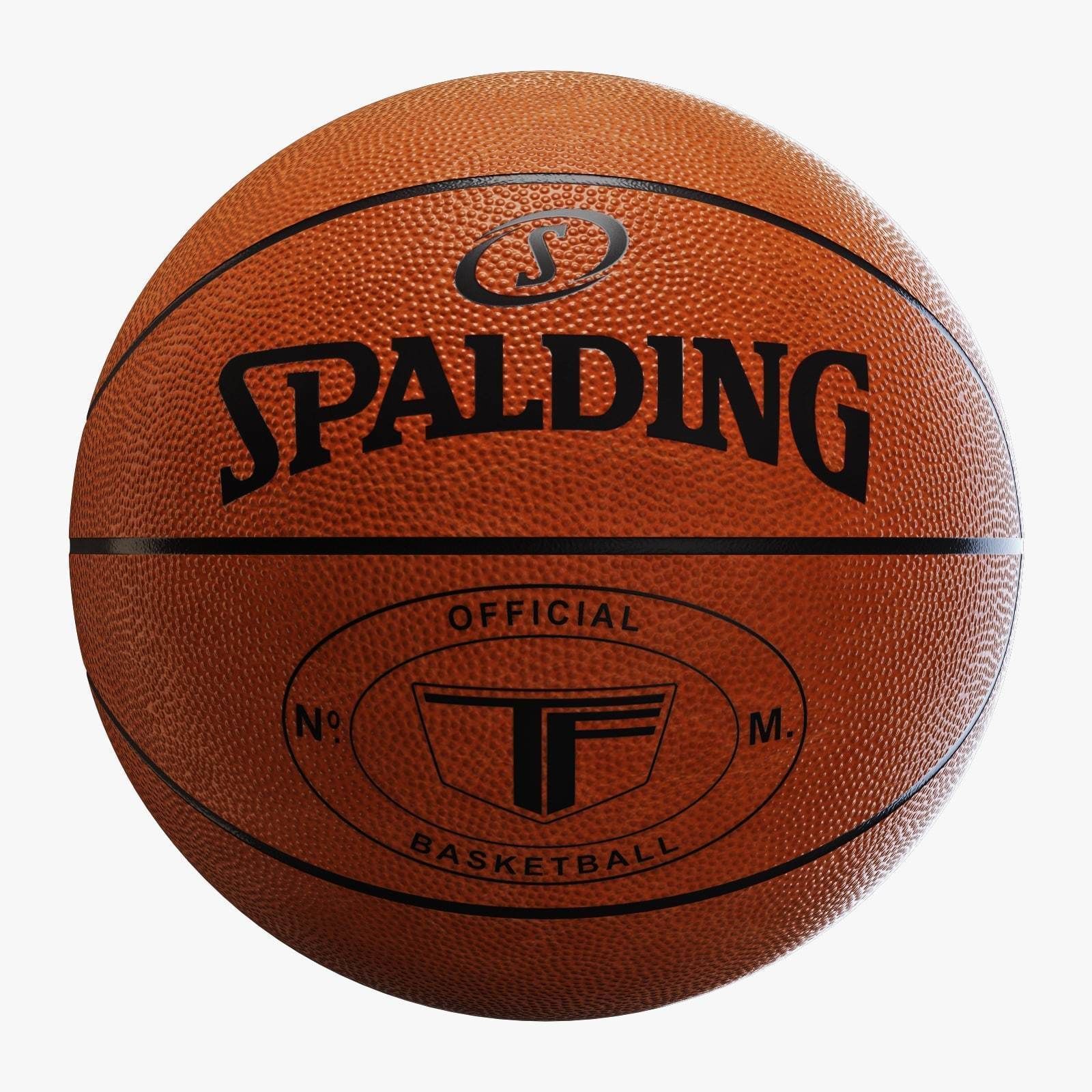 Basketball ball set 003 3D model_4