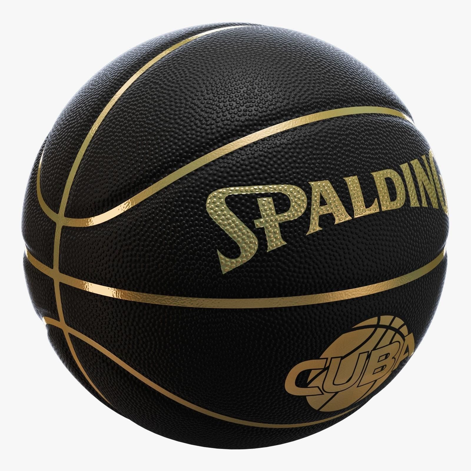 Basketball ball set 003 3D model_7