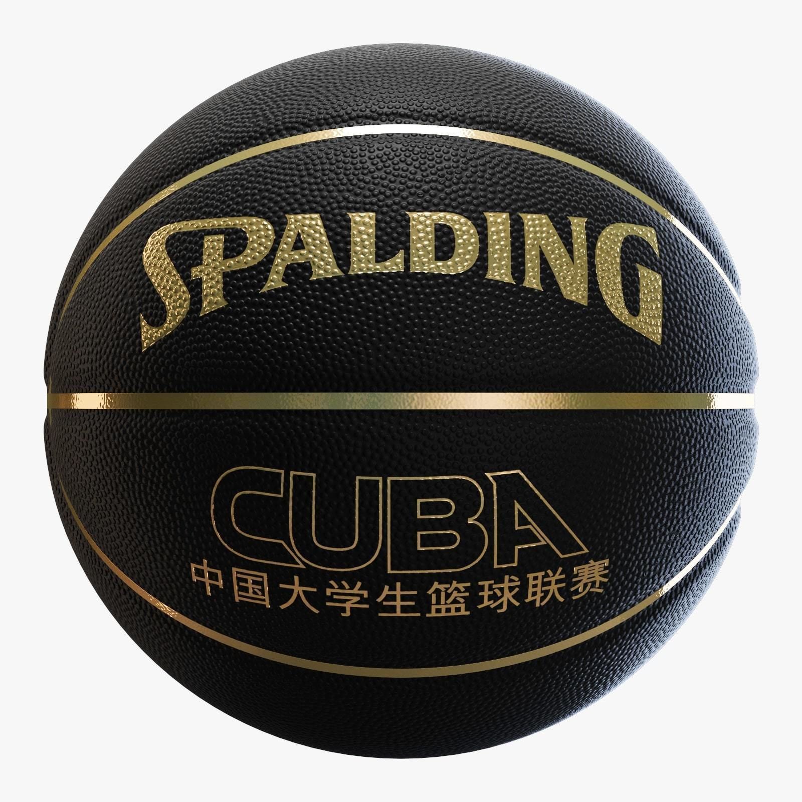 Basketball ball set 003 3D model_3