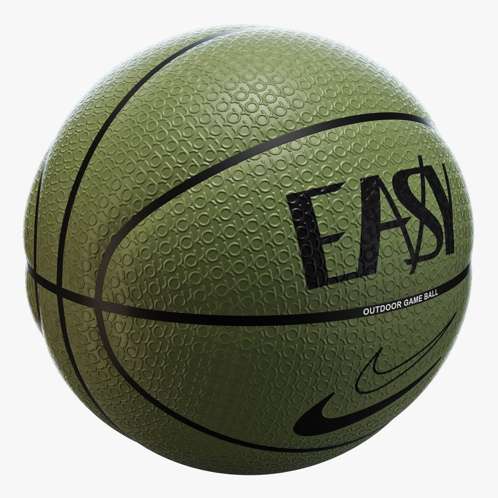 Basketball ball set 003 3D model_6