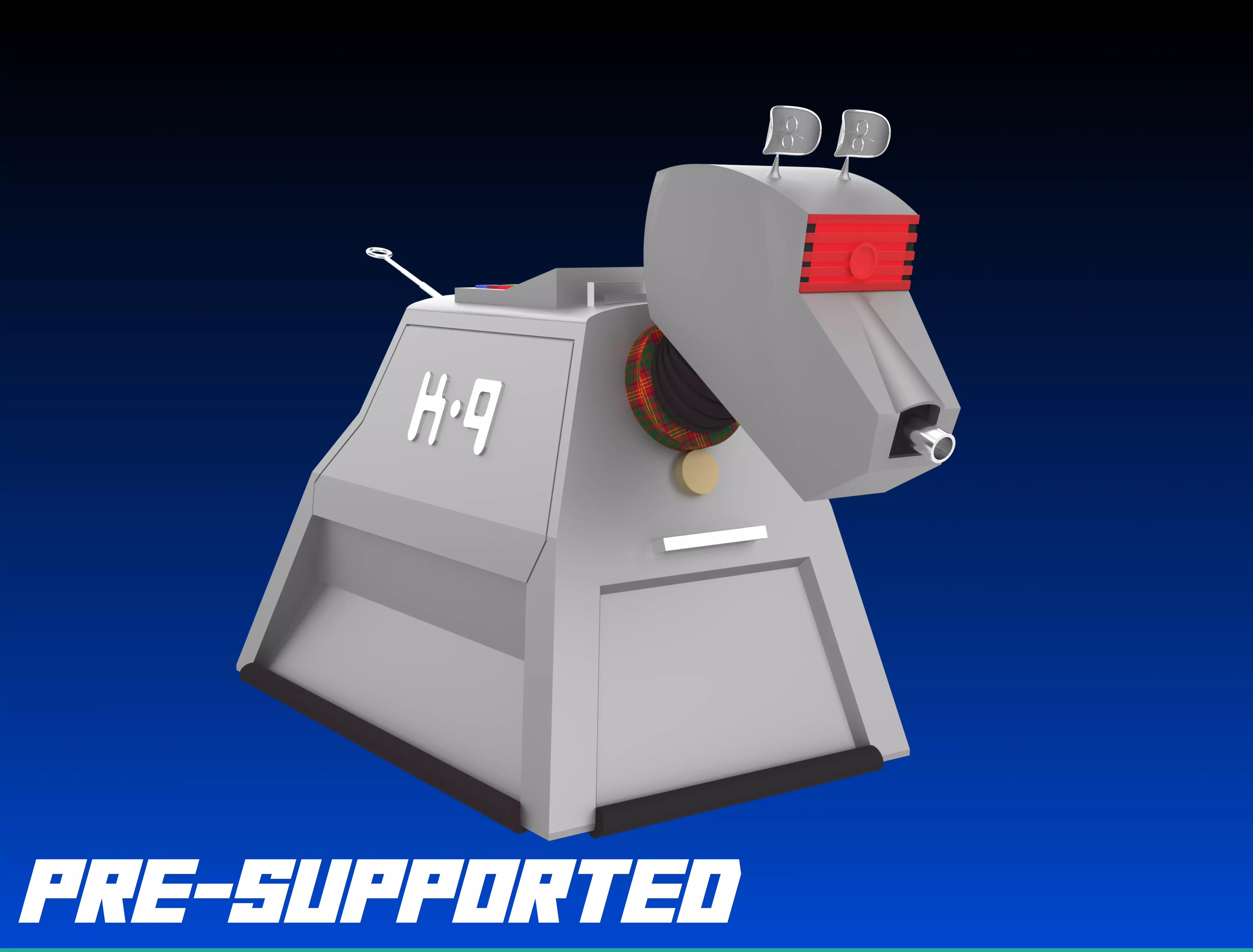 K9 - 40mm Miniature -  3D print model_0