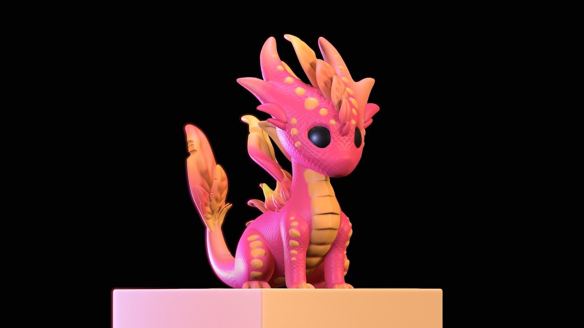 Magical Baby Dragon 3D print model_10