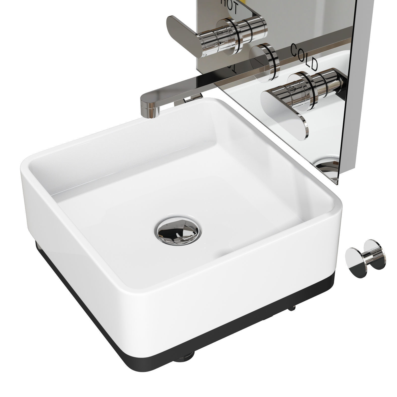 Ceramica flaminia miniwash MVL70 MWS40 3D model_3