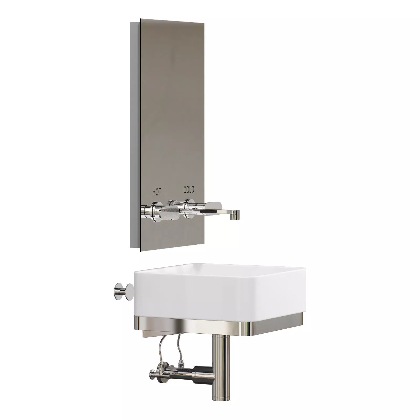 Ceramica flaminia miniwash MVL70 MWS40 3D model_0