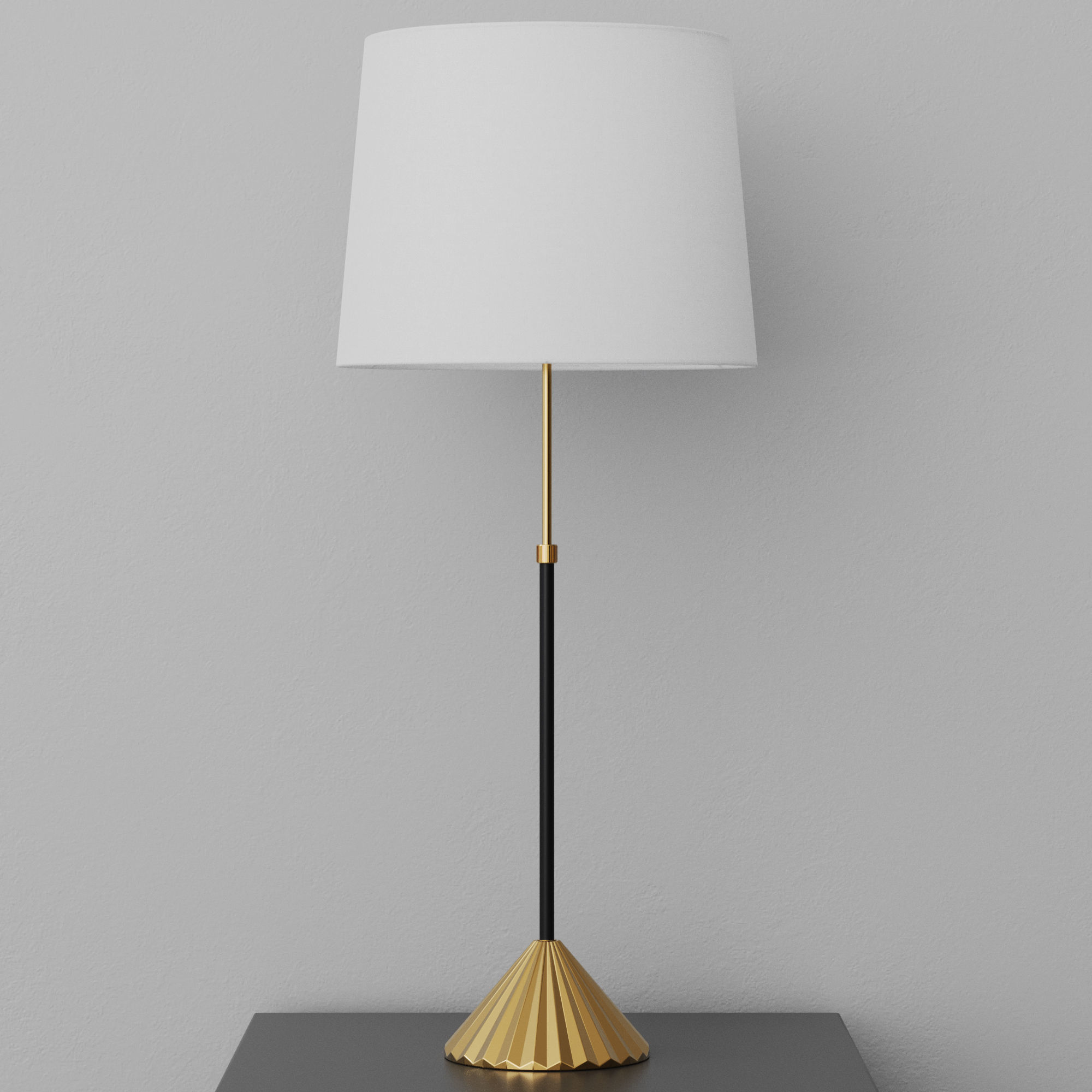 Table lamp Louvre Home Monty 3D model_10