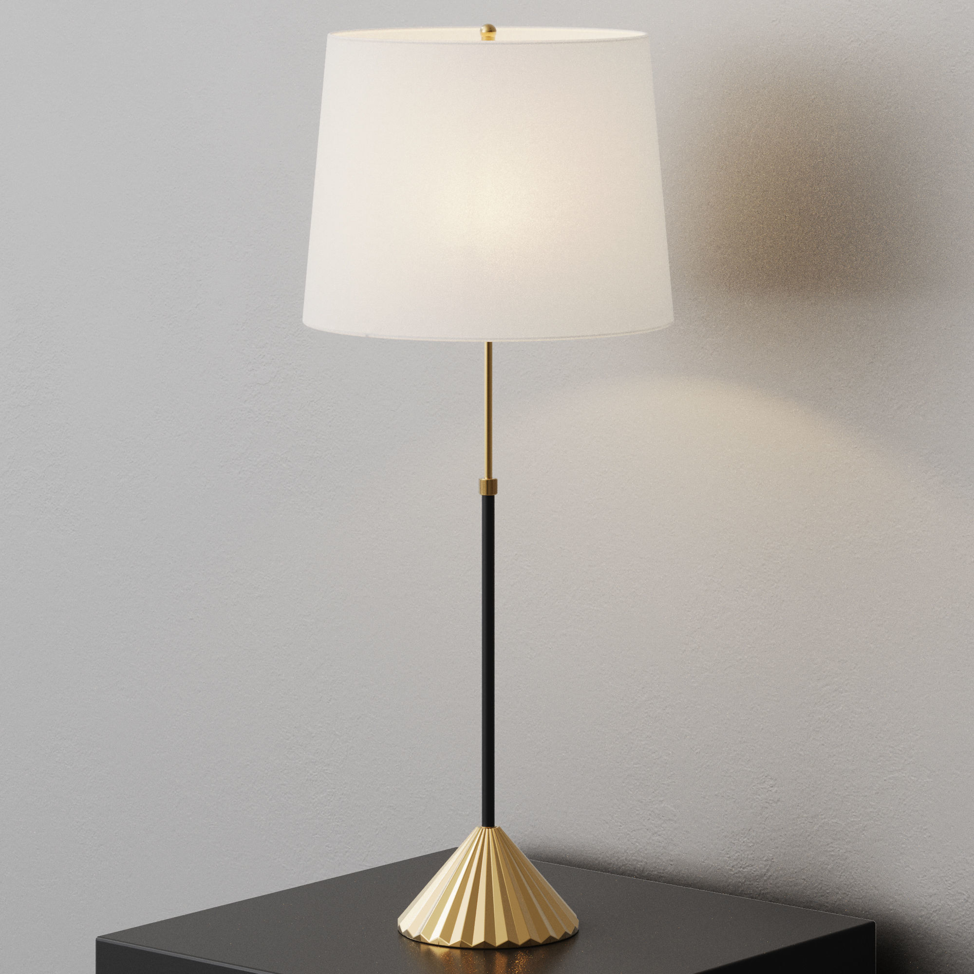 Table lamp Louvre Home Monty 3D model_4