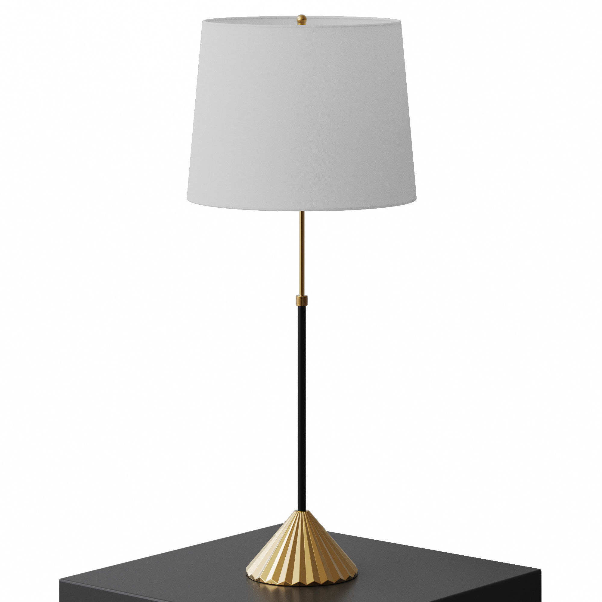 Table lamp Louvre Home Monty 3D model_8