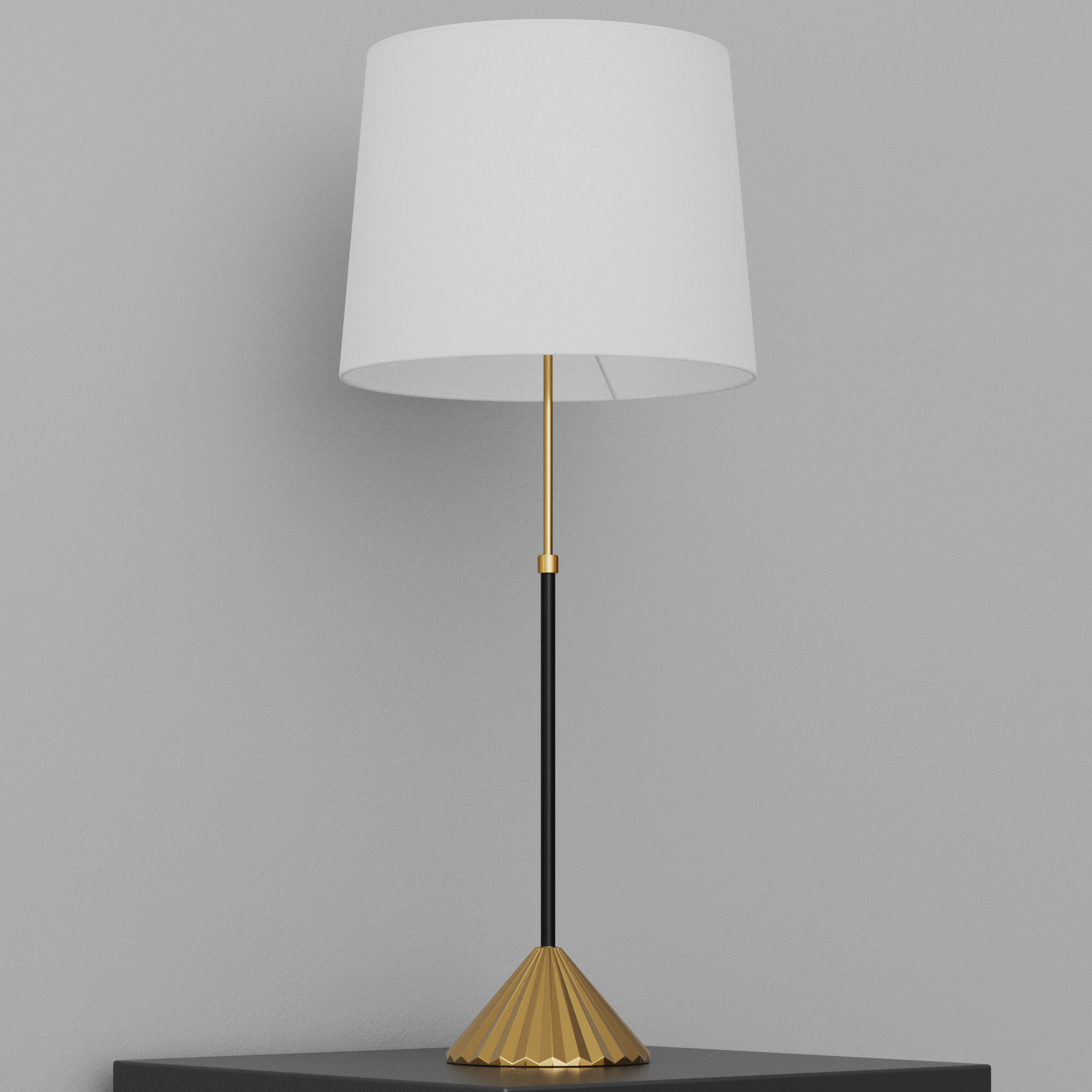 Table lamp Louvre Home Monty 3D model_12