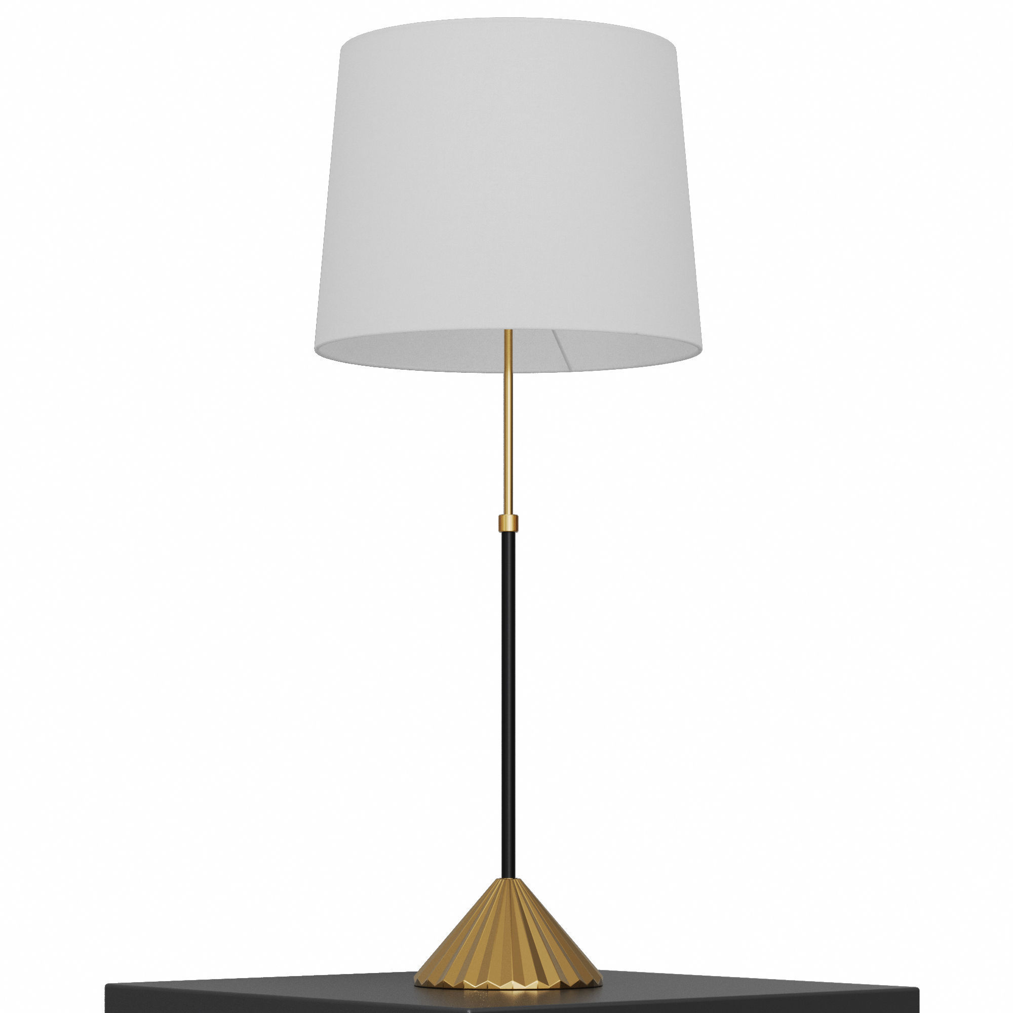 Table lamp Louvre Home Monty 3D model_9