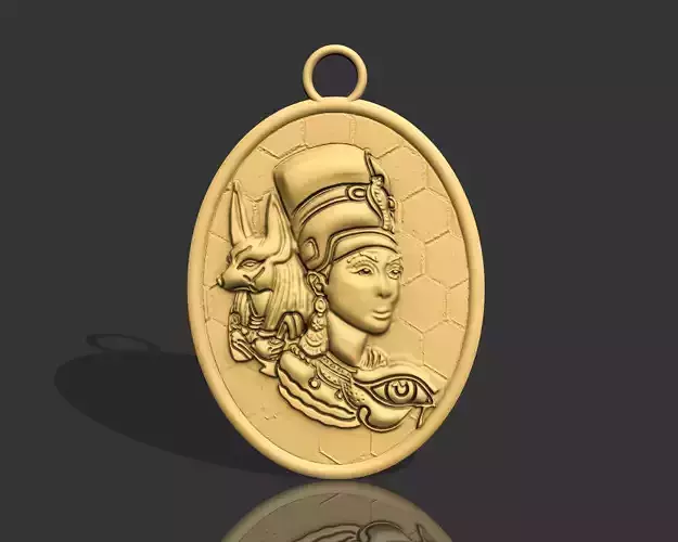 Ancient Egyption Pendant 3D print model