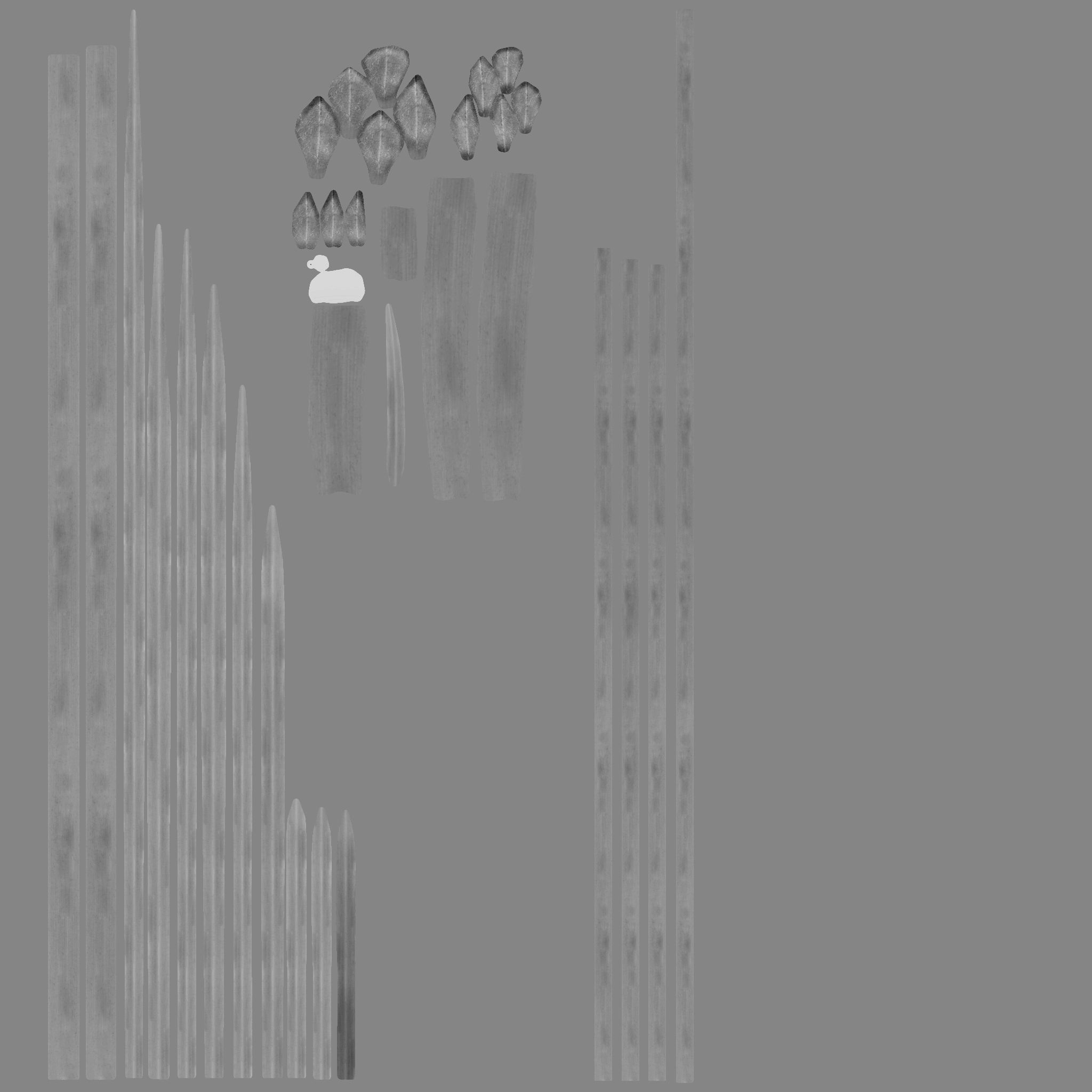 Garden seating area 3D model_17